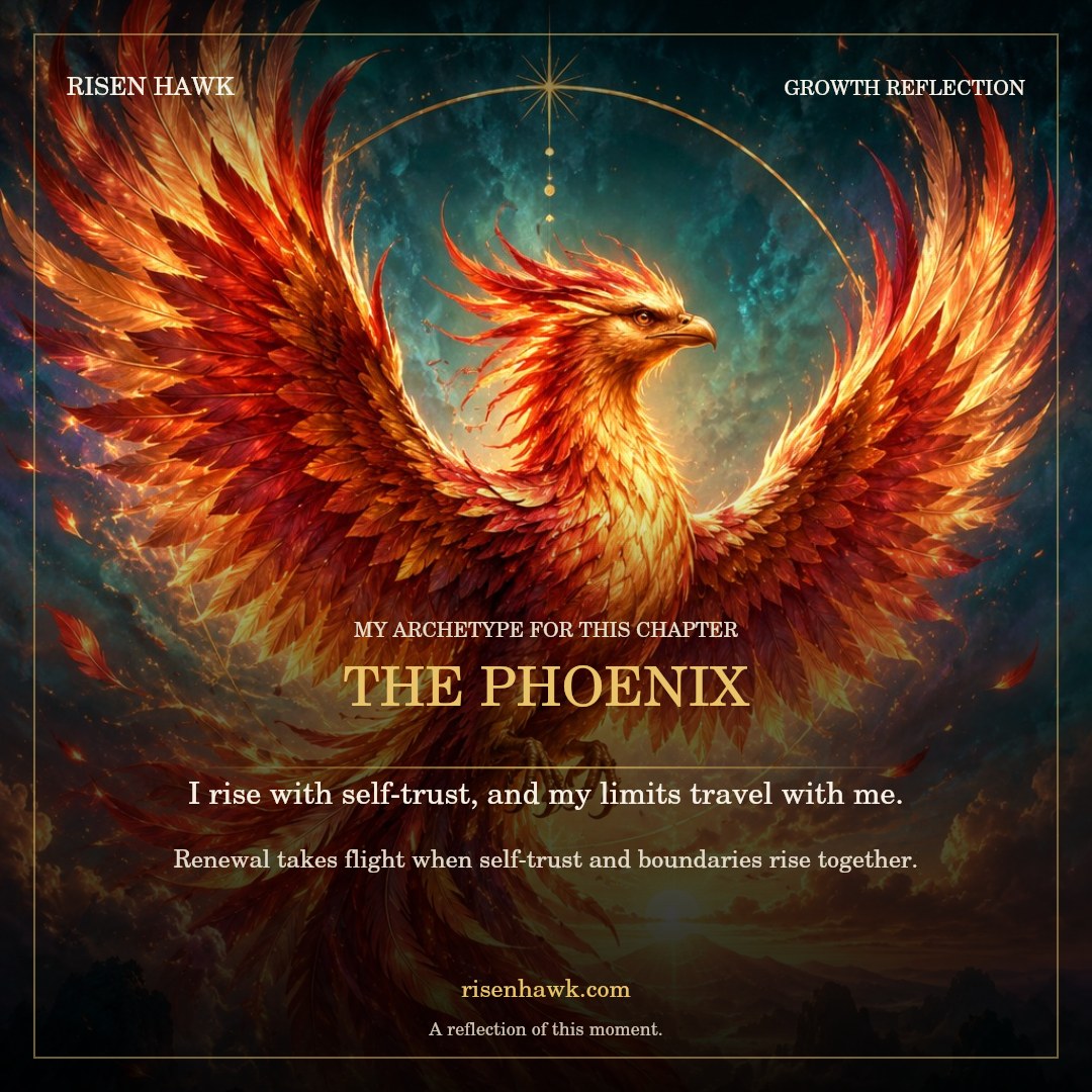 The Phoenix growth archetype card